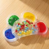 Liquid Sensory Toy Colorful Flower Sensory Toy Clear for Kids, Home