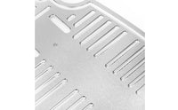Chassis Bottom Plate Brushed Metal RC Car Chassis Guard Plate Precision-Cut