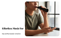 No Music Theory Required Kazoo Flute Portable Plastic Kazoo Compact Size for Beginners, Kids, Party, Performance