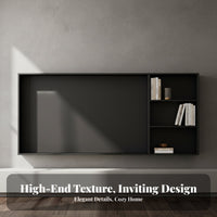 Recessed TV Niche Space-Saving Stainless Steel TV Wall Sturdy Stainless Steel Wall Niche for Interior Designers, Contractors, Home Theater, Bedroom