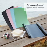 Glossy Wax Paper for Crafting, Origami, and Paper Cutting