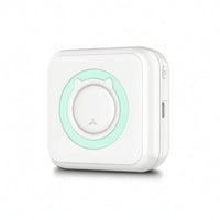 Bluetooth Portable Printer with Pens Wireless Pocket Printer Rechargeable Device Compact for Students, Study, Home Office