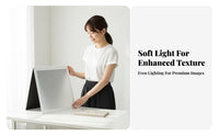 Foldable Light Softener Lightweight Foldable Light Softener Board Quick Setup Foldable Photo Reflector for Product Photographers