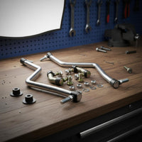 Replacement Part Adjustable Steering Rod Kit Compatible Fit Lawn Mower Tie Rod Set