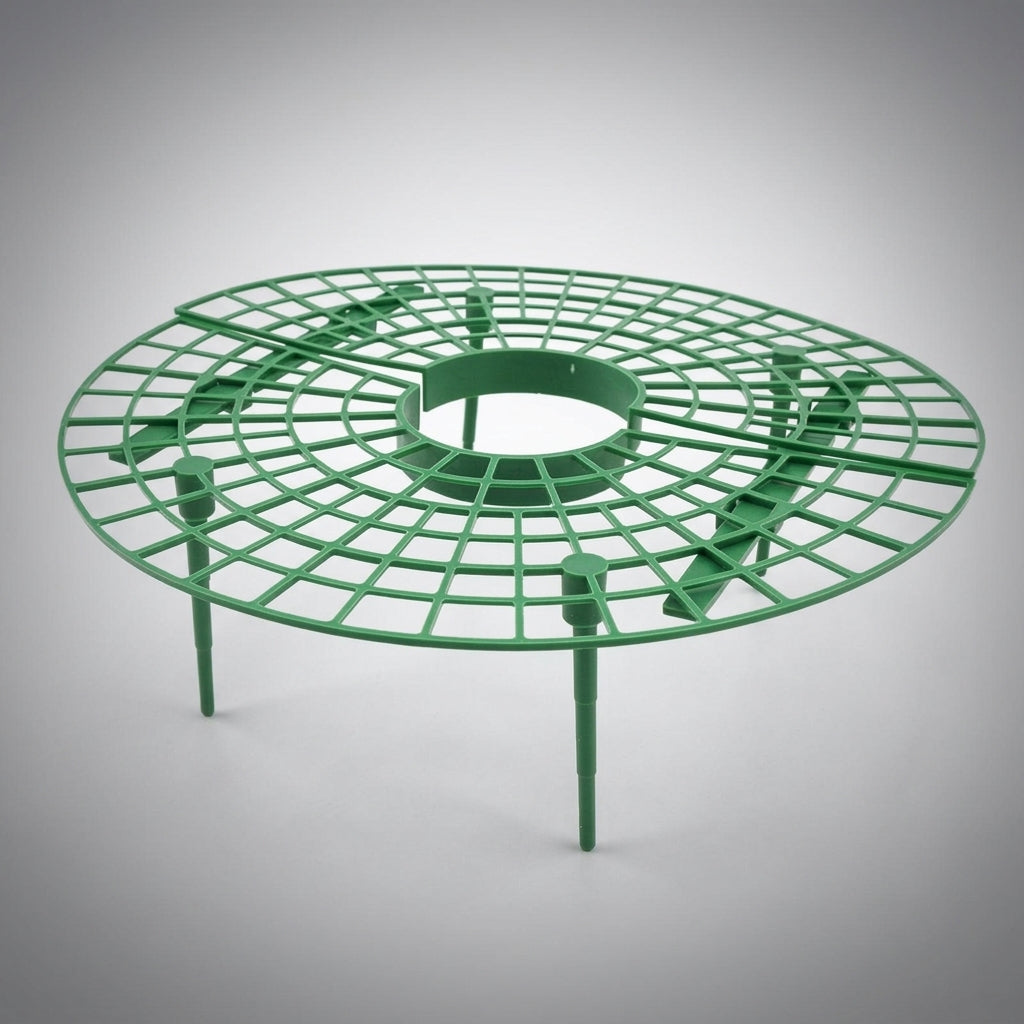 Strawberry Plant Support for Outdoor Gardening, Green Fruit Support with Sturdy Legs, Half-Round Strawberry Supports, Container Gardening