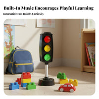 Early Education Toy Traffic Light Educational Traffic Indicator Toy Realistic Design for Preschoolers, Kindergarten, Classroom, Playroom