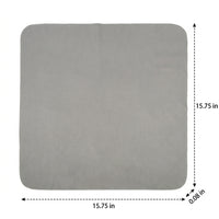 Nanoscale Microfiber Cleaning Cloth and Screen Wipes, 40x40cm Microfibre Cleaning Cloth, Lint Performance for Eyeglasses, Phone Screens and Monitors
