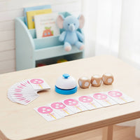 Wooden Matching Game Natural Wood Toy Problem-Solving for Preschoolers