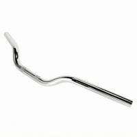 Bent Shape Steel Handlebar Angled Ends Lowelevation Handlebar