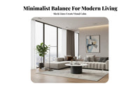 2 Pieces Modern Minimalist design Round Nesting Table Set Space Saving High-Low Nesting pair abrasion Resistant Top Living Room Furniture Easy to Clean for Apartment Dwellers, Renters, Homeowners, Small Spaces, Lounge Area