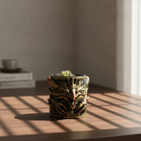 Decorative Dragon Planter Sculptural Dragon Sculpture Planter Functional Flowerpot Easy-to-Clean for Balcony
