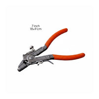 Diagonal Cutting Pliers Angled Head Sheet Metal Pliers Comfortable Grip Hand Tool