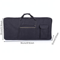 Keyboard Case with Handle Padded Keyboard Carrying Bag Electronic Piano Bag Soft-Sided Safeguarding for Musicians, Rehearsals
