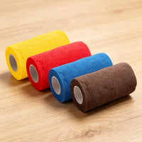 Self Sticky Equine Leg Wrap Textured Woven Horse Leg Bandage Lightweight Equestrian Bandage Wrap