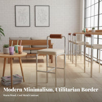 Customizable Combination Urban design Bar Set long-lasting Construction Commercial Furniture adaptable Restaurant Seating Easy to Assemble for Cafe Owners, Interior Designers, Apartment Dwellers, Bistro, Small Spaces, Dining Room, Kitchen