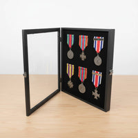 Pin Display Frame Transparent Front Award Display Case Dust Protection Home Decor