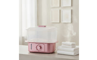 Towel Warmer with Transparent Cover Countertop Towel Heating Cabinet Compact Hygiene Device for Salons, Spa Area, Massage Parlor