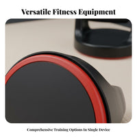 2 Pieces 360 Degree Press-up Handles Multi-Functional Rotating Press-up Stands