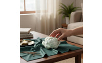 Double Use Celadon Lotus Incense Base Long-Lasting Lotus Flower Incense Holder Artisanal Design Accessory Easy to Clean for Meditation Practitioners, Mindfulness Enthusiasts, Tea Room, Office Desk