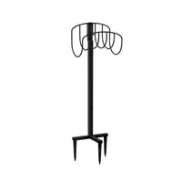 Garden Hose Stand Metal Freestanding Hose Rack Organizer Outdoor Heavy Duty for Gardeners, Yard, Patio