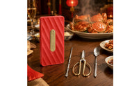 3 Pieces 3-Piece Crab Tool Set Stainless Steel Crab Scissors and Pick Set Dining Accessory Rustproof Mess Effortless