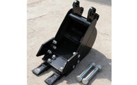 Heavy Duty Mini Excavator Attachments Long-Lasting Small Excavator Accessories Multi-Functional Digger Tool Attachments Anti-Corrosion for Contractors, Landscapers, Farmers, Farms, Landscaping, Gardening