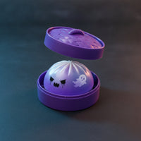 With Steamer Relaxation Bun Cute Bun-Shaped Toy for Kids, Adults, Halloween, Desk, Office