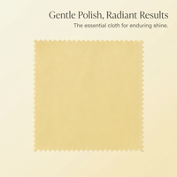 Cleaning Cloth for Precious Metals, Anti-Tarnish Polishing Cloth for Jewellery, Double Sided Velvet Cleaning Cloth