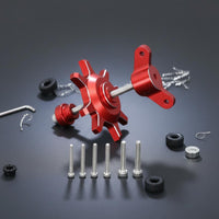 Lightweight 37g Beadlock Wheel Hub Mounting Jig Easy to Install & Remove Beadlock Wheel Installation Removal Tool Sturdy and Long-Lasting RC Crawler Tire Changer CNC Machined