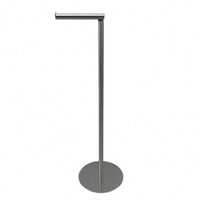 Unattached Standing Toilet Tissue Holder Freestanding Toilet Tissue Holder Stand Hardware Anti-Slip Slim for Bathroom