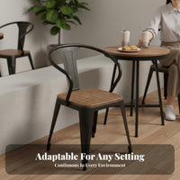 Manufacturing & Design Table and Chair Combo Retro Design Restaurant Seating Multiple Assemblys Business Furnishing for Bar, Milk &beverage Shop