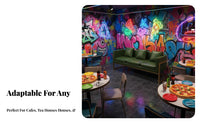 Comfortable Seating 2-Person Cafe Set Easy to Clean Commercial Furniture Sturdy Frame Modern Design for Restaurant Owners, Interior Designers, Couples, Cafe, Pizzeria, Teahouse, Lounge Area