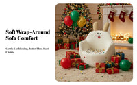 Cute Design creatureShaped Floor Sofa Giftable Kids' Furniture Great Birthday Gift Children's Armchair Soft and snug for Toddlers, Infants, Parents, Nursery, Playroom, Bedroom, perusing alcove