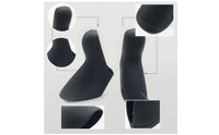 Silicone Shifter Hood Covers with Textured Grip Mechanical Road Shifter Covers Replacement Brake Lever Hoods