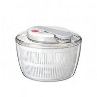 PressPress-Type Salad Drainer Clear Lid Manual Salad Drainer Button Controls Food Prep Gear