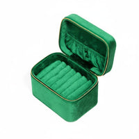 Large Capacity Jade Bangle Case Shielded Velvet Bangle Box Dustproof Jewelry Display Box Easy to Clean for Travel