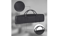 Flute Carrying Case Hard-Shell Flute Case Zippered for Rehearsals