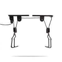 Cycle Hoist with Pulleys Easy Ceiling Bike Hoist Heavy-High-Strength Pulley System for Cyclists, Commuters