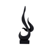 Flame Sculpture Modern Abstract Sculpture Contemporary Flame Statue for Art Lovers