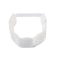 Translucent Neck Cooling Collar Flexible Adjustable Neck Cooler Snowflake Pattern Heat Relief Gear Glossy Finish for Outdoor, Sports
