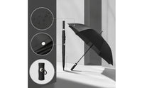Waterproof Double Canopy Umbrella Heavy Duty Automatic Open Umbrella Long-Lasting Straight-Handle for Daily Commute