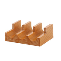 Wooden Sushi Serving Stand Compact Sushi Display Stand Sturdy Rack Reusable for Japanese Restaurants