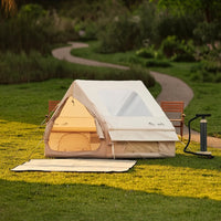 Easy Setup Inflatable House Tent Weatherproof Inflatable Tent Portable Shelter Breathable for Glampers, Families