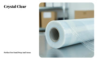 Mini Stretch Wrap Roll High Stretchability Stretch Wrap Film PE Close Ing Film Strong Adhesion Auto-Adhering for Storage
