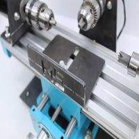 Miniature Small Bead Lathe High-Precision Bead Crafting Machine Quiet Operation Woodworking Equipment for Hobbyists, Garage
