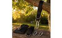 Swing Straps Black Tree Swing Straps Outdoor Gear Polyester Reinforced Stitching