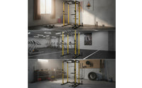 Strength Rack with Pulley System Heavy-Duty Home Gym Rack with Pulley System Adjustable Power Cage with Lat Pulldown for Fitness Enthusiasts