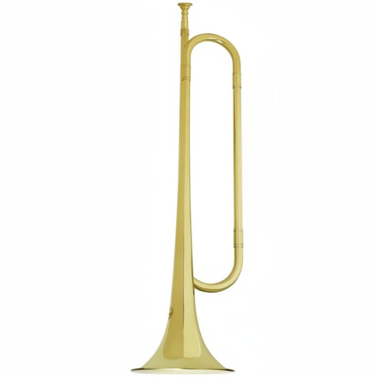 B Flat Bugle Marching Bugle Portable Musical Instrument for Procession, School Ceremony