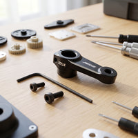 Metal Steering Arm Raised 25T Servos Arm with Screws  with Wrench for Hobbyists