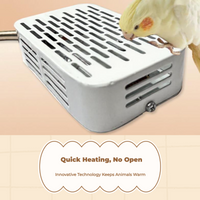 Bird Cage Heater, Parrot Warming Panel, Thermostat Accessory
